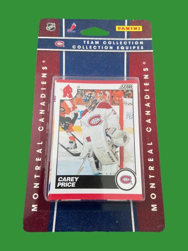 NHL Montreal Canadiens 2010 Panini Score Team Set Hockey Card Factory Pack