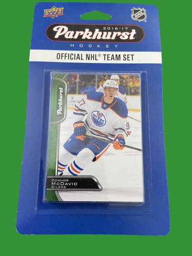 NHL Edmonton Oilers 2016-17 Panini Parkhurst Team Set Hockey Card Factory Pack