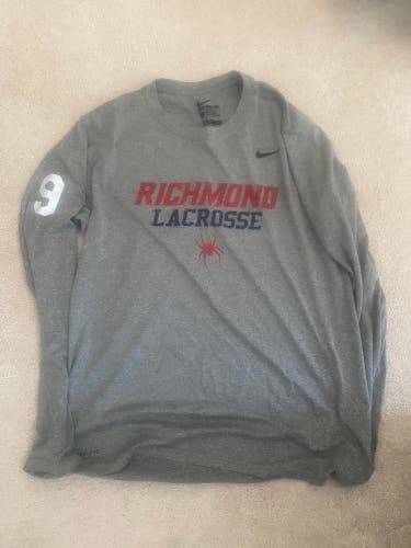 Richmond Lacrosse Nike Long Sleeve Shirt #9