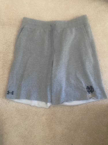 Notre Dame Lacrosse UA Sweatshorts