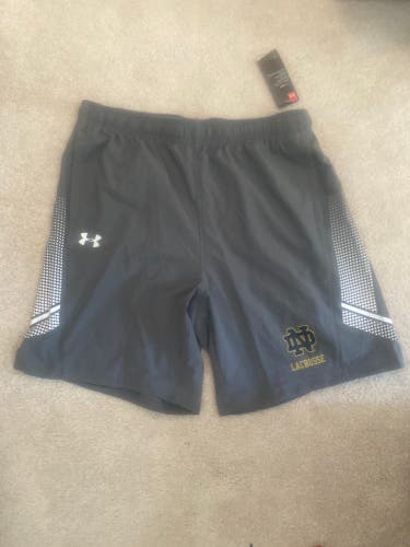 New Notre Dame Lacrosse Team Issued Shorts