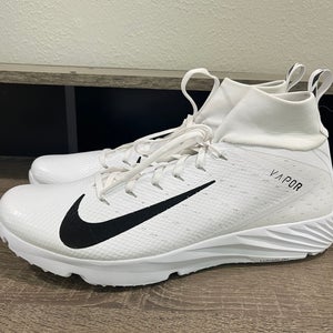 Nike Vapor Untouchable Speed Turf 2 Football Cleats White Men’s Size 15 NEW