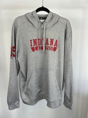 Indiana Lacrosse Adidas Team Issued Hoodie