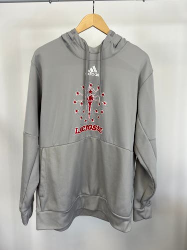 Indiana Lacrosse Adidas Team Issued Hoodie