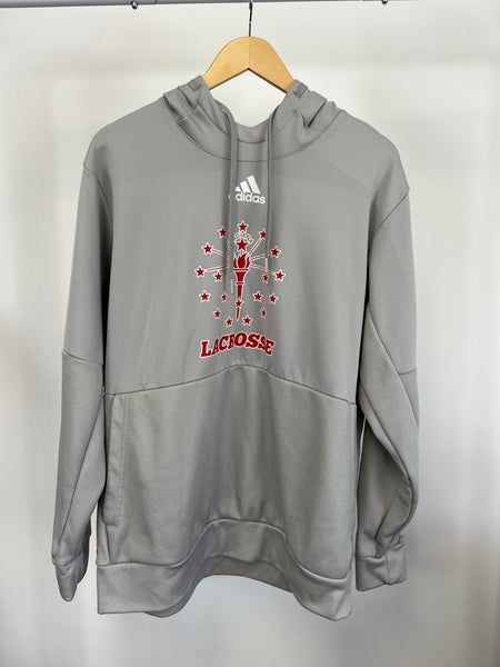 Indiana Lacrosse Adidas Team Issued Hoodie