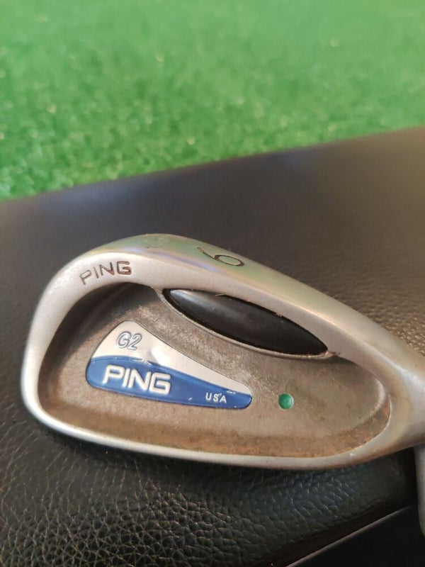 Ping 9 Iron G2 Green Dot Regular Flex Graphite Shaft