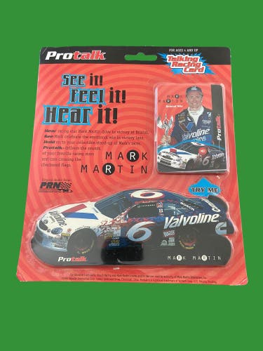 NASCAR Mark Martin #6 Valvoline 1999  ProTalk Talking Racing Card