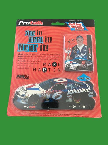 NASCAR Mark Martin #6 Valvoline 1999 ProTalk Talking Racing Card