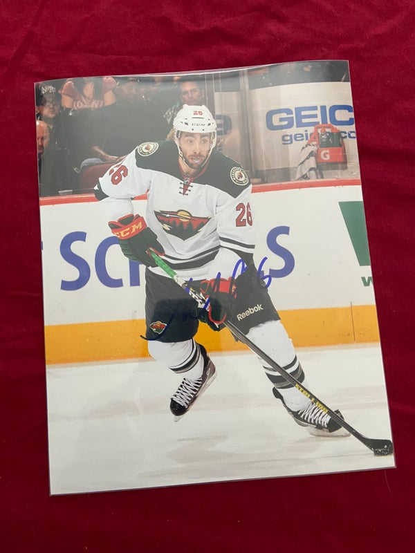 NHL Minnesota Wild Matt Moulson Signed / Autographed 8x10 Photo