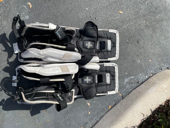 Used 31" Bauer Supreme S190 Goalie Leg Pads