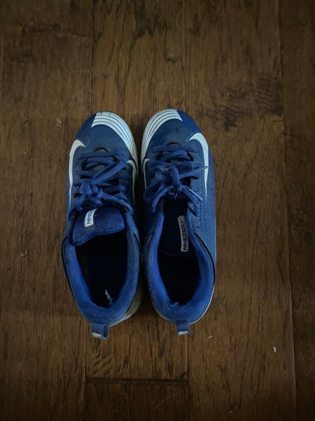 Blue Men's Molded Cleats Low Cut vapor
