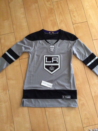 Fanatics NHL LA Kings Women's Hockey Jersey Gray Sizes Available : Small