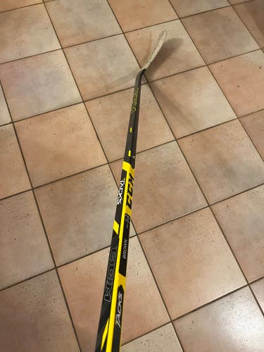 Game Used Pro Stock Dustin Brown CCM TACKs Right Handed 95 Flex Hockey Stick P92
