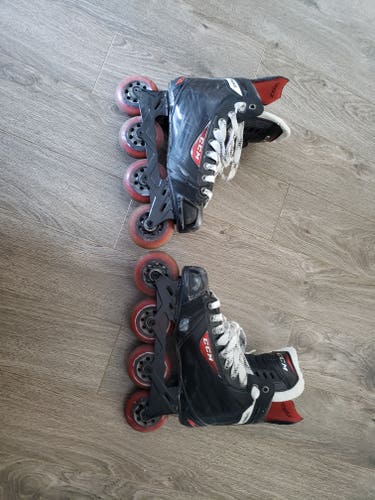 Used CCM RBZ Inline Skates Regular Width Size 7.5