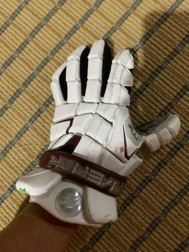 Used Player's Maverik 13" M4 Lacrosse Gloves