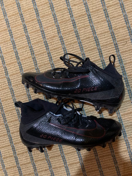 Black Men's Molded Cleats High Top Vapor Untouchable Pro