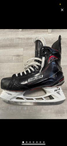 Used Bauer Extra Wide Width Size 7.5 Vapor 1X 2.0 Hockey Skates
