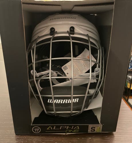 New Warrior Alpha One Helmet With Cage