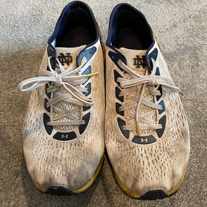 Notre Dame Issued UA HOVR Sonic 4 Shoes 10.5