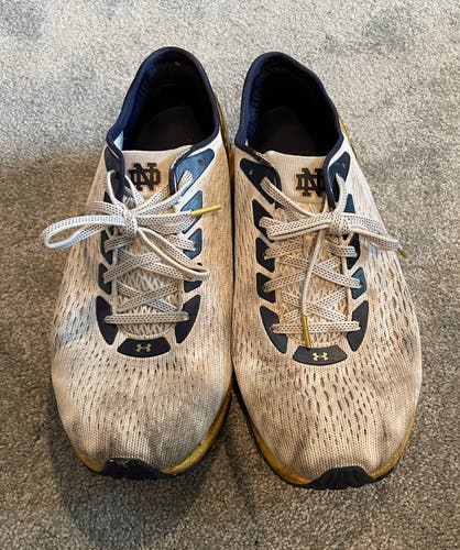Notre Dame Issued UA HOVR Sonic 4 Shoes 10.5