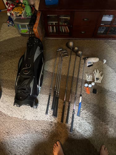 Used Left Hand Ladies Flex 8 Pieces G force Clubs (Full Set)