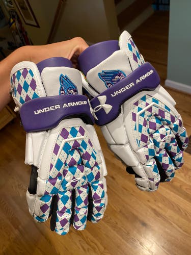 Rochester Knighthawks Team Issued Under Armour Gloves