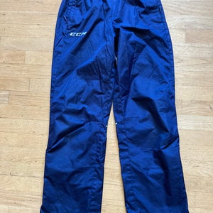 Used CCM Youth L Lightweight Rink Suit Team Pants Navy Tactical Cool HockeyNavy Premium Pants Youth