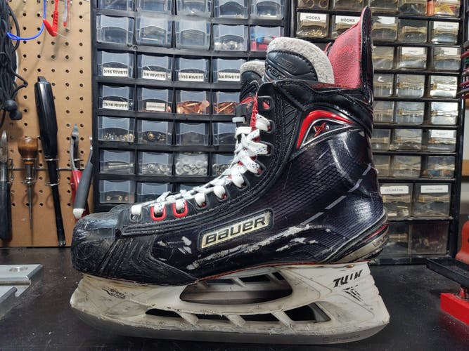 Senior Used Bauer Vapor 1X Hockey Skates Regular Width Size 10