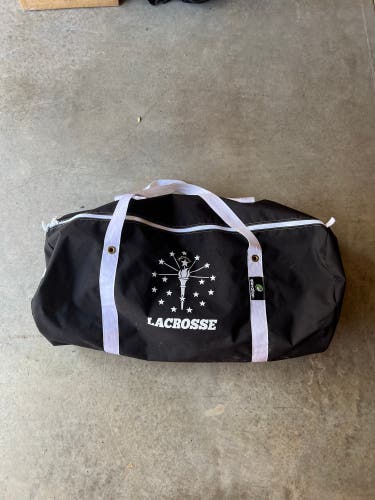 Indiana Lacrosse Duffel Gear Back XL Black