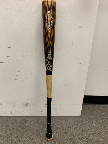 Rawlings Kemp Bone Rubbed Wood Baseball Bat
