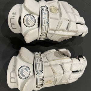 Used Player's Maverik 12" M3 Lacrosse Gloves
