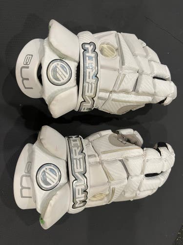 Used Player's Maverik 12" M3 Lacrosse Gloves