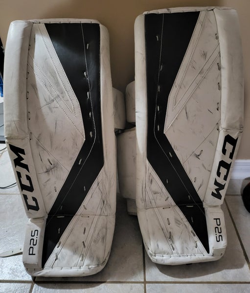 Used 28" CCM Premier P2.5 Goalie Leg Pads