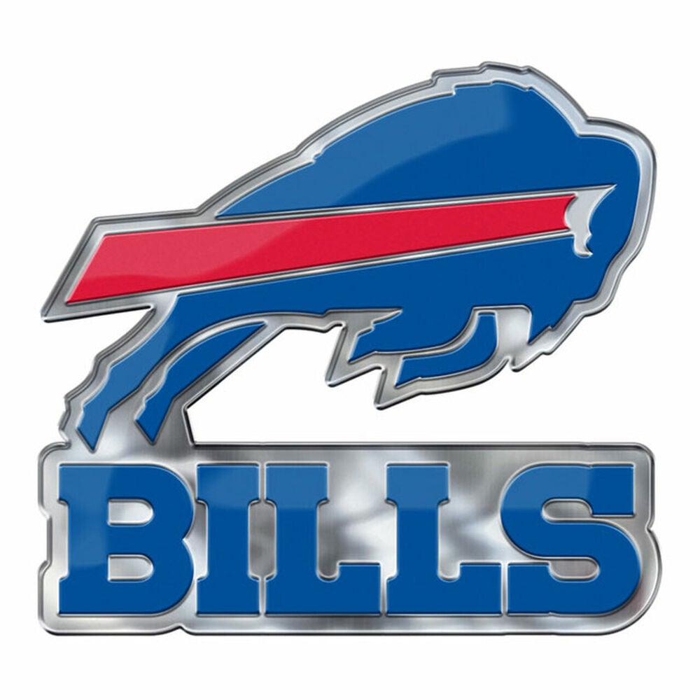 NFL Buffalo Bills Logo Inside or Outdoor 4x2.5 Magnet