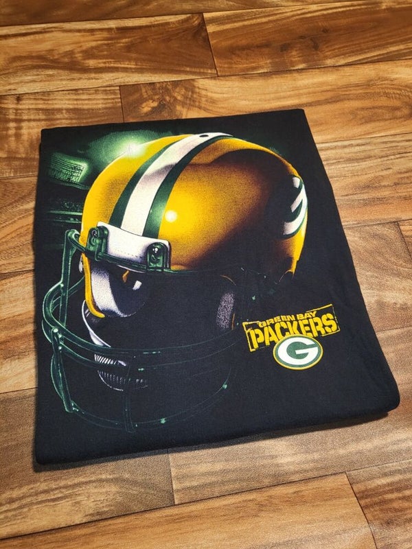 Vintage Green Bay Packers Helmet 1996 T-shirt NFL Football 