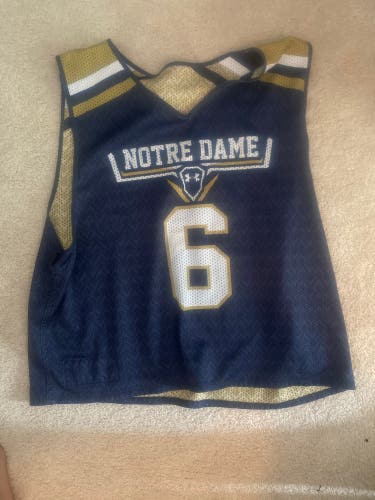 Notre Dame Lacrosse Retro Pinnie #6