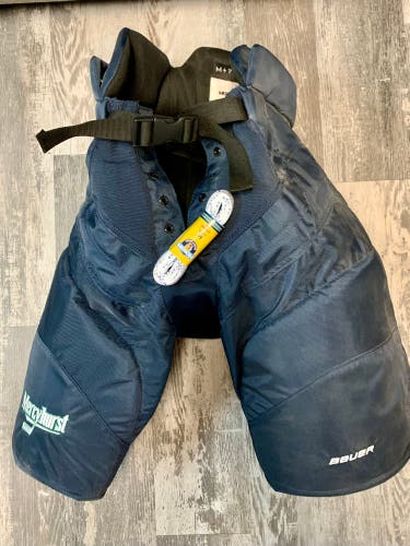 NEW Blue Medium Bauer Pro Stock Nexus 1N Hockey Pants
