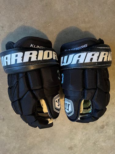 Used Pro Stock Warrior Gloves 14" John Klingberg