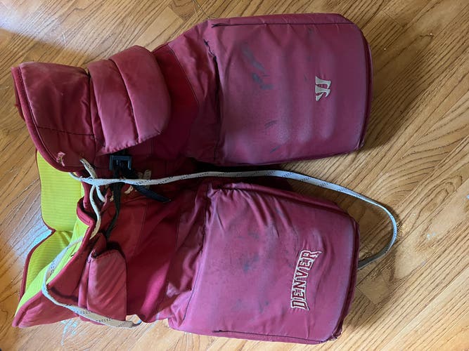 Used Large Warrior Pro Stock Hockey Goalie Pants