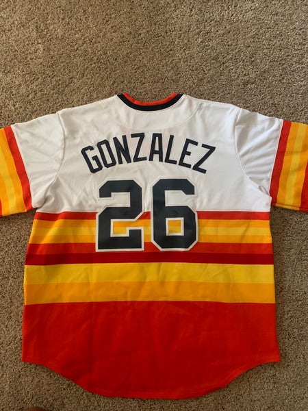 Houston Astros Luis Gonzalez Vintage Jersey