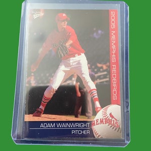 MiLB Adam Wainwright 2005 Memphis Redbirds RC Baseball Card * MLB St Louis Cardinals AAA Card