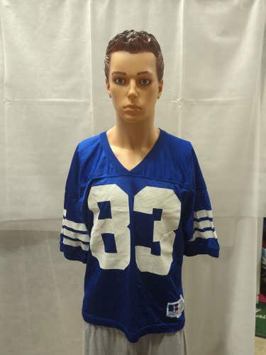 Vintage Russell Athletic Football Jersey Blue XL