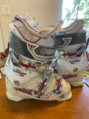 Womens 23.5 Tecnica Viva crossfire Flex 100 Ski Boots Medium Stiff