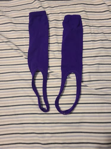 Purple stirrups