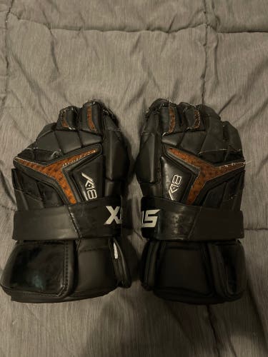 Used Player's STX 14" K18 Lacrosse Gloves
