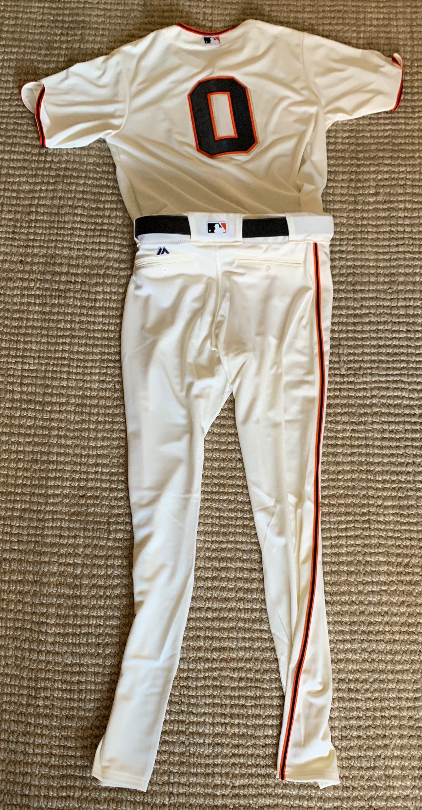 2018 Team Issued Black Gigantes Jersey and Team Issued Pants - #28