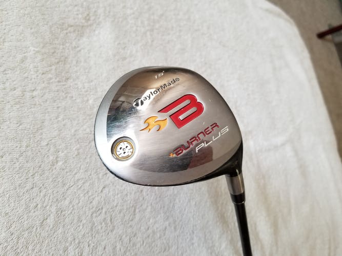Used Men's TaylorMade Right Handed Burner Fairway Wood Regular Flex 15 Loft