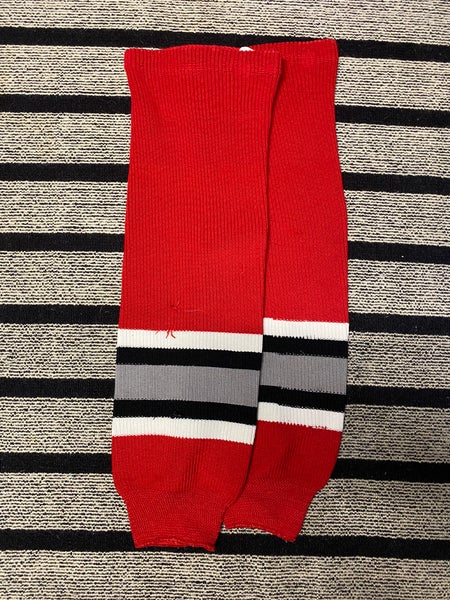Red Hockey Socks