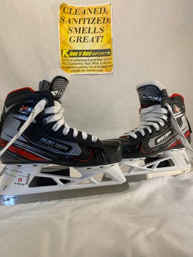 New Bauer Vapor X2.7 Size 2.5 D Ice Hockey Goalie Skates