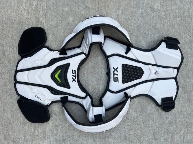 Used Medium STX Cell IV Shoulder Pads